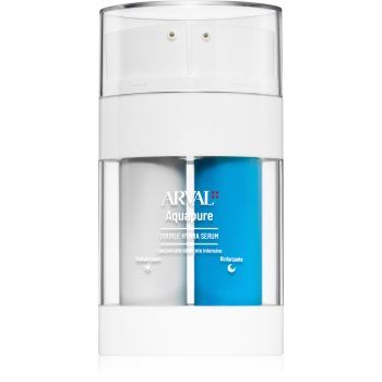 Arval Aquapure Double Hydra Serum Ser bifazic ziua și noaptea