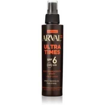 Arval Half Times Ultra Times SPF 6 Ulei de plaja pentru fata si corp