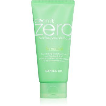 Banila Co. clean it zero Tea Tree Pore Peeling Gel gel calmant si exfoliant pentru pori dilatati