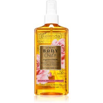 Bielenda Luxury Body Oils Rose + Camellia + Prickly Pear ulei pentru față, corp și păr