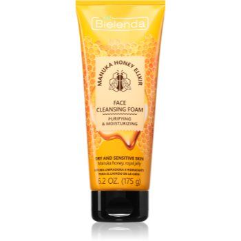 Bielenda Manuka Honey crema hidratanta pentru curatare pentru piele foarte uscata si sensibila
