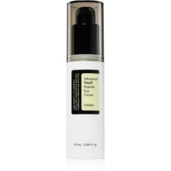 Cosrx Advanced Snail Peptide Eye Cream crema ce ofera luminozitate si hidratare zona ochilor