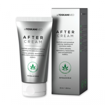 Crema calmanta post-procedura estetica cu canabidiol Toskani After Cream 50ml