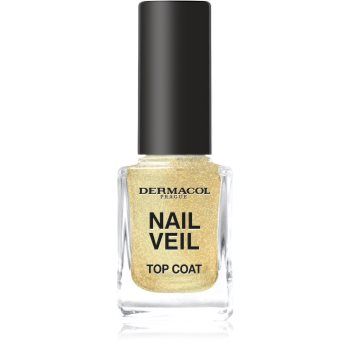 Dermacol Nail Veil lac de unghii/parte sus strălucitor