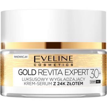 Eveline Cosmetics Gold Revita Expert Cremă cu efect de netezire și fermitate cu aur