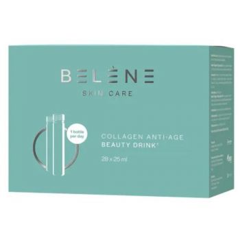 Fiole cu Colagen - Belene Collagen Anti-Age Beauty Drink, 28 fiole x 25 ml