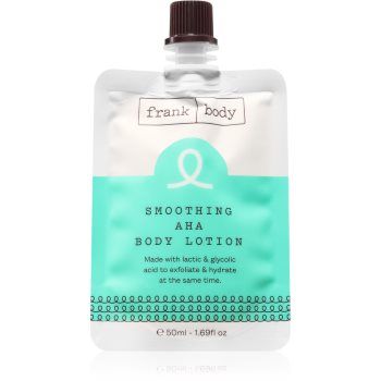 Frank Body Smoothing AHA crema hidratanta si hranitoare cu acid lactic