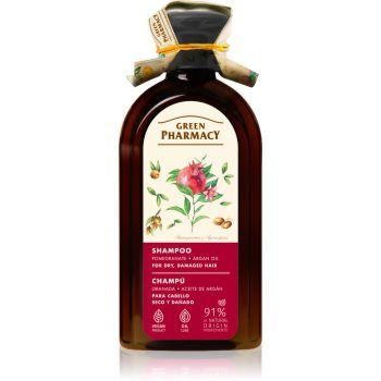 Green Pharmacy Argan Oil & Pomegranate Shampoo Sampon pentru par uscat si deteriorat cu ulei de argan