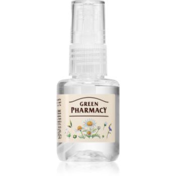 Green Pharmacy Chamomile & Linseed Oil Liquid silk serum ser pentru păr vopsit
