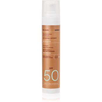 Korres Red Grape Daily Sunscreen cremă pentru plaja faciale