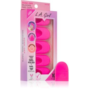 L.A. Girl Cosmetics Soak-Off dizolvant pentru lacul de unghii