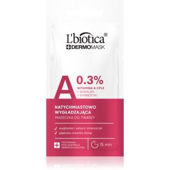 L’biotica DermoMask A 0,3% mască facială de netezire