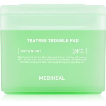 MEDIHEAL Teatree Trouble Pad dischete de tonifiere cu efect calmant