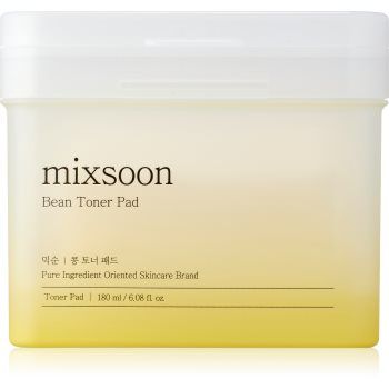 mixsoon Bean Toner Pad dischete de tonifiere nutritie si hidratare