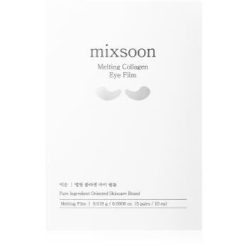 mixsoon Melting Collagen Eye Film mască textilă iluminatoare zona ochilor