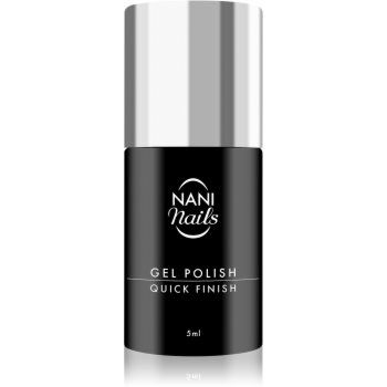 NaniNails NANI Quick Finish strat de acoperire pentru protecție perfectă și strălucire intensă
