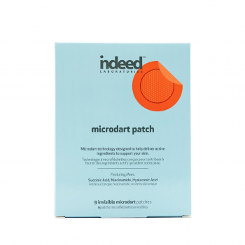 Plasturi invizibili anti-acnee cu acid succinic, niacinamida si acid hialuronic, Microdart Patch, Indeed Labs, 9 bucati