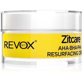 Revox B77 Zitcare AHA BHA PHA Resurfacing Cream crema de noapte care catifeleaza