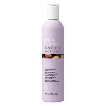 Sampon pentru Netezire cu Keratina - Milk Shake K-Respect Keratin System Smoothing Shampoon, 300 ml