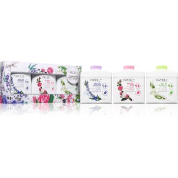 Yardley Fragranced Body Powder Collection set pentru femei