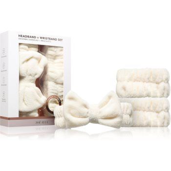 Zoë Ayla Headband & Wristband Set set pentru demachiere cu bentiță cosmetică