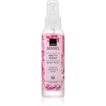 Avon Senses Pretty Peony & Magnolia spray de corp racoritor