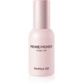 Banila Co. Prime Primer Tone Up fond de ten nuanțator lichid, sub machiaj pentru strălucirea și netezirea pielii
