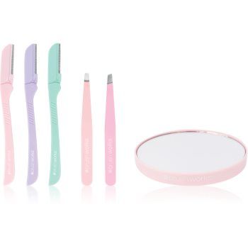 Brushworks Brow Shaping Set set pentru sprancene perfecte