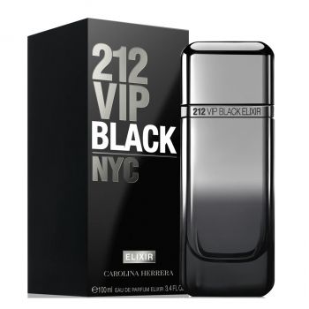 Carolina Herrera 212 Vip Black Elixir, Apa de Parfum, Barbati (Gramaj: 100 ml)