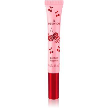 essence SO CHERRY happy lip gloss cu peptide