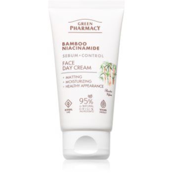 Green Pharmacy Bamboo & Niacinamide Day Face Cream crema de fata zi