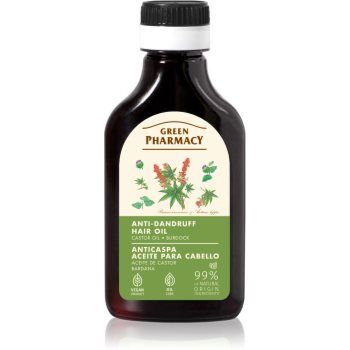 Green Pharmacy Burdock Oil Hair Oil ulei de ingrijire anti matreata
