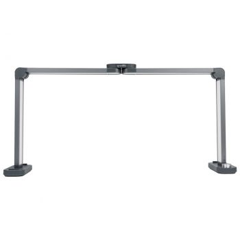 Lampa LED Profesionala Manichiura / Cosmetica LUXORISE StellarFrame PRO, Titanium Silver