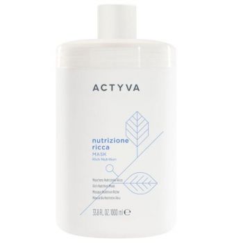 Masca de Hidratare Intensa Par Foarte Uscat - Kemon Actyva Nutrizione Ricca Mask, varianta 2025, 1000 ml