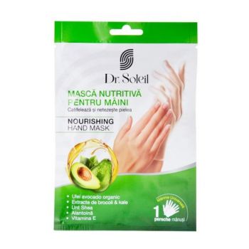 Masca Nutritiva pentru Maini - Dr. Soleil Nourishing Hand Mask, 1 pereche