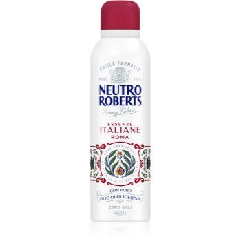 Neutro Roberts Italiane Roma deodorant spray cu o eficienta de 48 h
