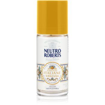 Neutro Roberts Italiane Siracusa Deodorant roll-on cu o eficienta de 48 h