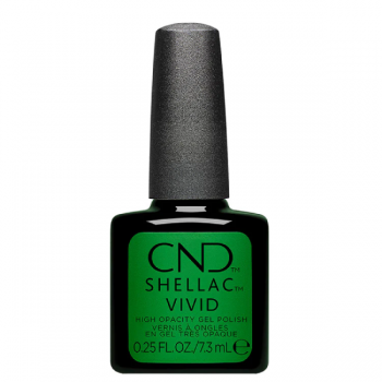 Oja semipermanenta CND Shellac Vivid Shamrock Green 7.3ml