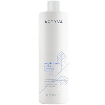 Sampon de Hidratare Intensa - Kemon Actyva Nutrizione Ricca Shampoo, varianta 2025, 1000 ml