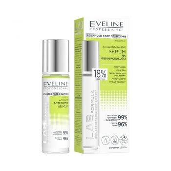 Serum fata Eveline Cosmetics LAB Formula Advanced, anti-imperfectiuni, reduce cosurile si punctele negre, 30 ml
