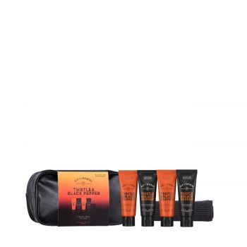 Thistle & black pepper travel bag 300 ml