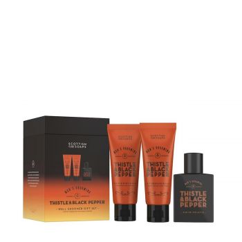 Thistle & black pepper well groomed gift set 200 ml