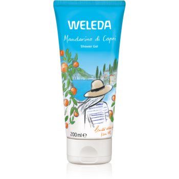 Weleda Mandarino di Capri gel de dus revigorant cu efect de hidratare