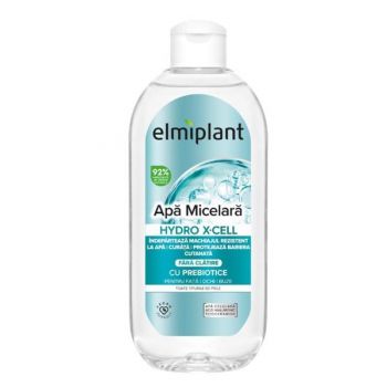 Apa Micelara cu Probiotice pentru Fata, Ochi si Buze - Elmiplant Hydro X-Cell, 400 ml