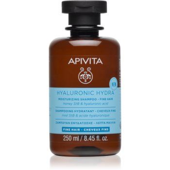 Apivita Hyaluronic Hydra Fine Hair Moisturizing Shampoo sampon hidratant pentru par fin