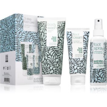 Australian Bodycare 3 Steps Foot Care set cadou pentru picioare