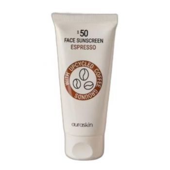 Crema de protectie solara pentru fata cu SPF 50 AuraSkin, Espresso, pentru toate tipurile de piele, 30 ml