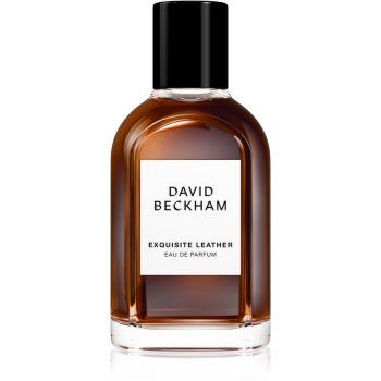 David Beckham Exquisite Leather Eau de Parfum pentru bărbați