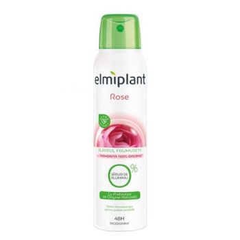 Deodorant Antiperspirant Spray - Elmiplant Rose Elixirul Frumusetii, 150 ml