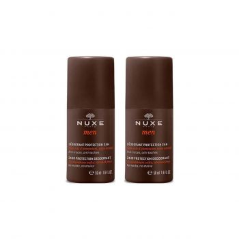 Deodorant Barbati Men 24h Nuxe Duo Pack 2x50ml (Concentratie: Roll-On, Gramaj: 50 ml + 50 ml)